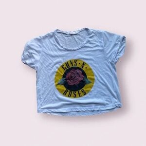 Guns n Roses Crop Top